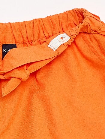 Short léger en coton