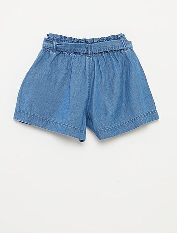 Short paperbag avec ceinture