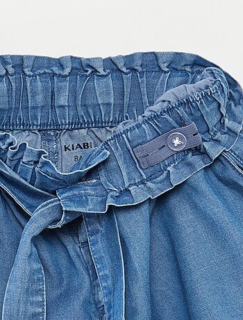 Short paperbag avec ceinture