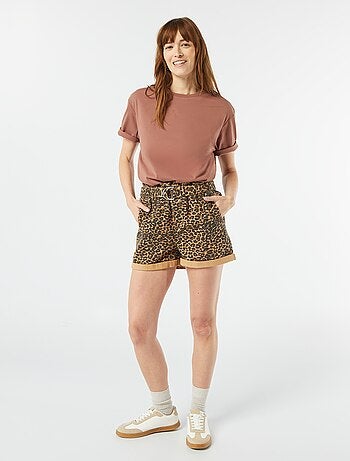 Short Paperbag avec ceinture