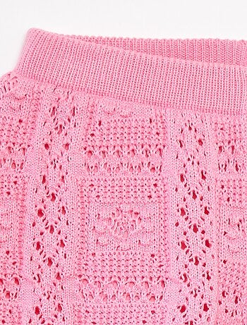 Short uni en crochet