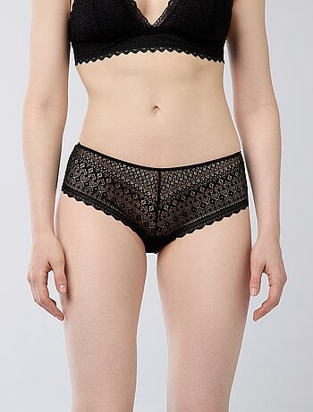 Shorty en dentelle
