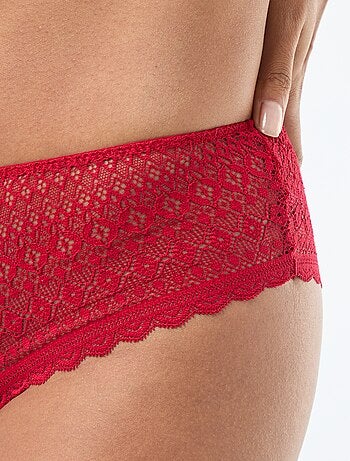 Shorty en dentelle