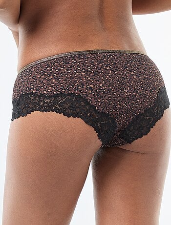 Shorty en microfibre imprimé