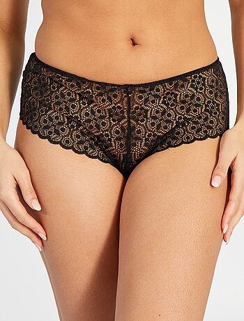 Shorty tout dentelle