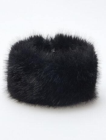 Snood court effet moutonné