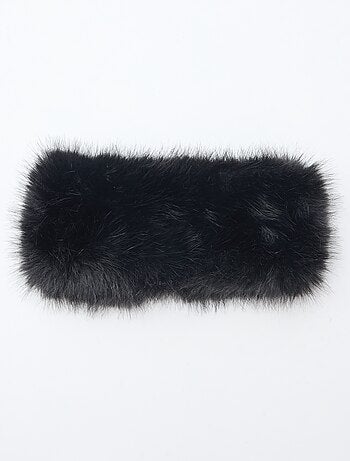Snood court effet moutonné
