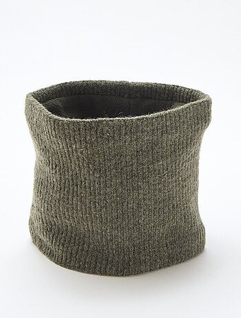 Snood en maille uni
