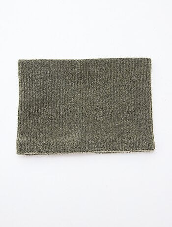 Snood en maille uni