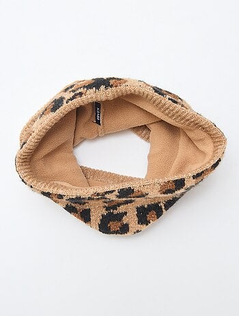 Snood en maille unie