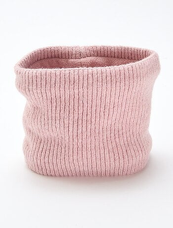 Snood en maille unie