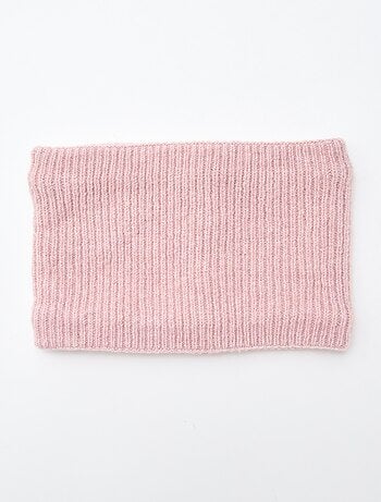 Snood en maille unie