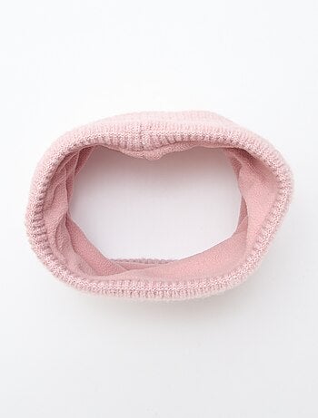 Snood en maille unie