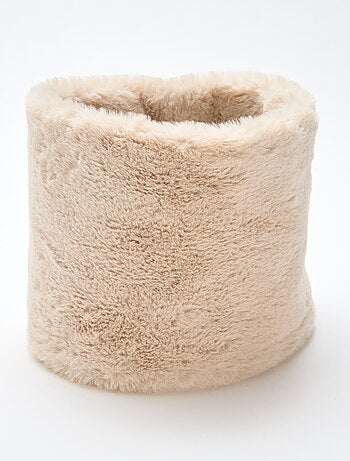 Snood imitation fourrure