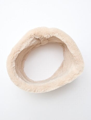 Snood imitation fourrure