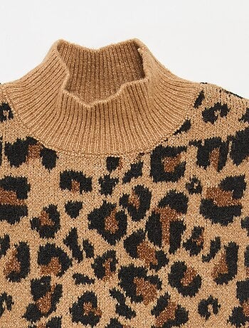 Snood plastron col montant