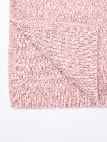 Snood plastron col montant
