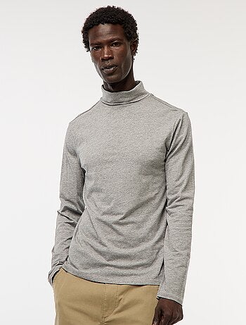 Sous-pull à col montant uni