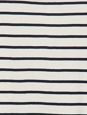 Sous-pull col roulé à rayures