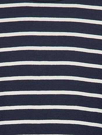 Sous-pull col roulé à rayures