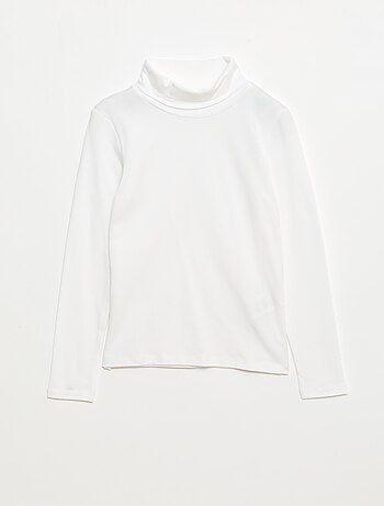 Sous-pull col roulé uni