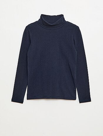 Sous-pull col roulé uni