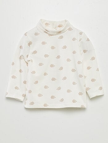 Sous-pull en jersey à motif