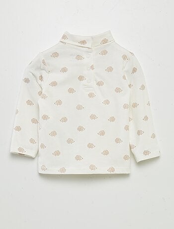 Sous-pull en jersey à motif