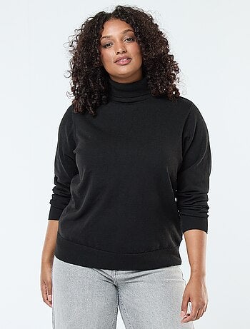 Sous-pull uni avec col roulé