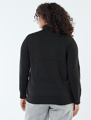 Sous-pull uni avec col roulé