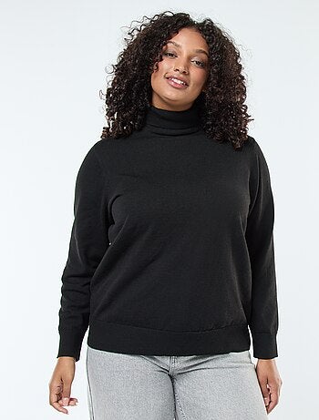 Sous-pull uni avec col roulé