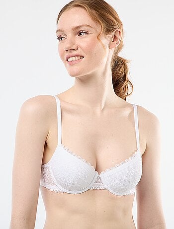 Soutien-gorge corbeille en dentelle