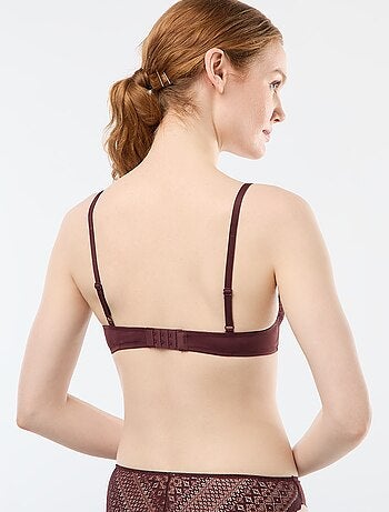 Soutien-gorge corbeille en dentelle