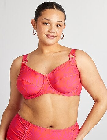 Soutien-gorge de bain imprimé