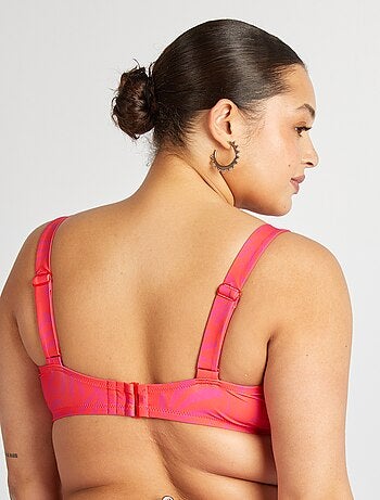 Soutien-gorge de bain imprimé