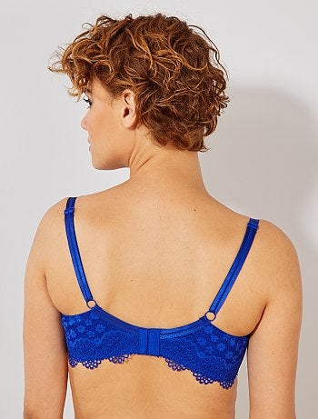 Soutien-gorge dentelle bonnet D&E - Kiabi