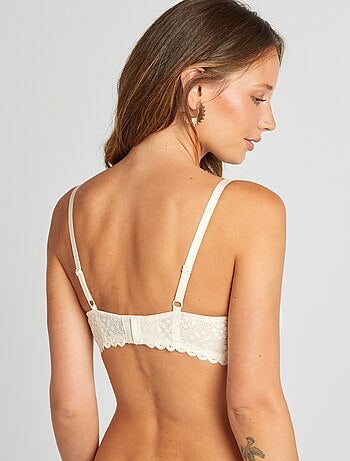 Soutien-gorge en dentelle bonnet D/E/F