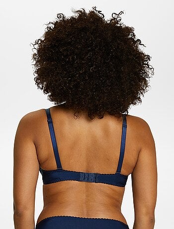 Soutien-gorge en dentelle et microfibre 'Sans complexe'