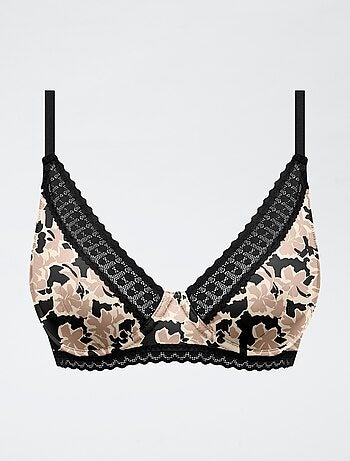 Soutien-gorge en microfibre et dentelle 'Dim'