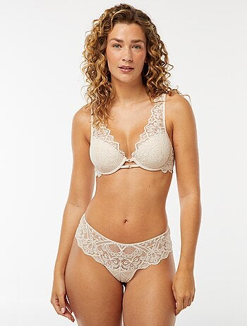 Soutien-gorge push up avec bijou fantaisie