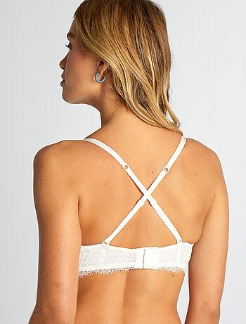 Soutien-gorge push up en dentelle
