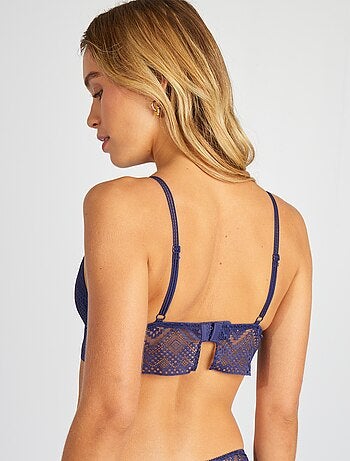 Soutien-gorge triangle en dentelle