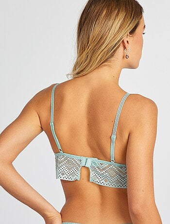 Soutien-gorge triangle en dentelle