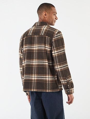 Surchemise à carreaux