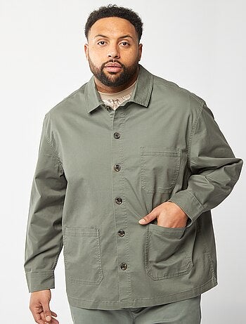 Surchemise en twill