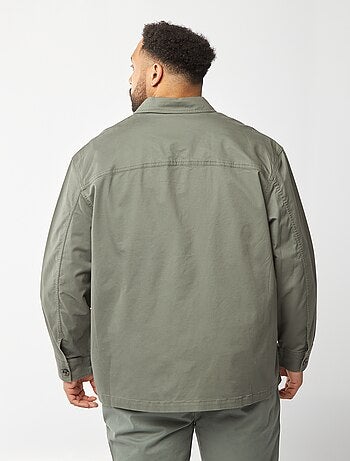 Surchemise en twill