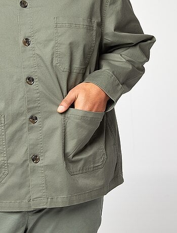Surchemise en twill