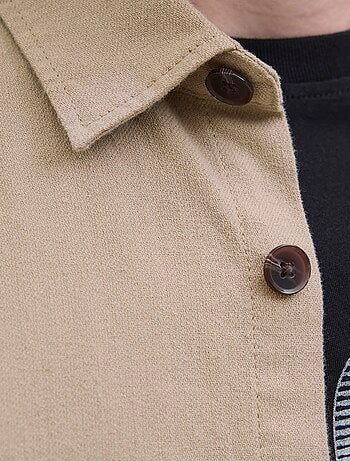 Surchemise 'JJrebel' relaxed fit en coton