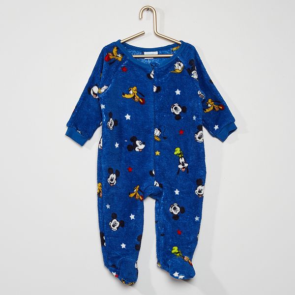 Surpyjama En Polaire Peluche Mickey Bebe Garcon Bleu Kiabi 14 00