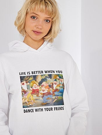 Sweat à capuche '7 nains' - Kiabi